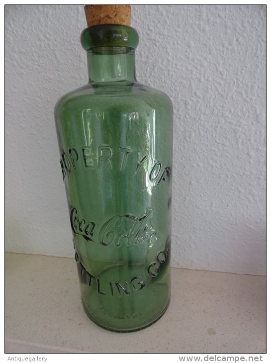 RARE : VINTAGE GIANT BOTTLE -- PROPERTY OF COCA COLA BOTTLING CO. !!! - Limonade