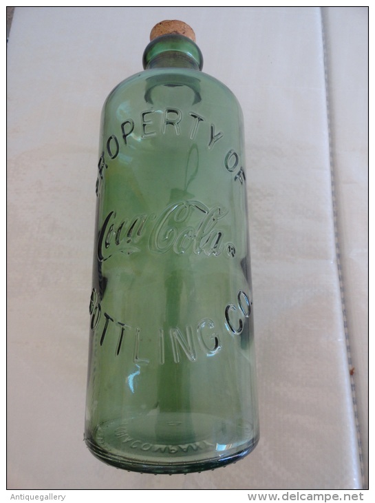 RARE : VINTAGE GIANT BOTTLE -- PROPERTY OF COCA COLA BOTTLING CO. !!! - Limonade