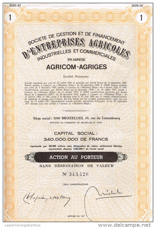 AGRICOM-AGRIGES - Agriculture