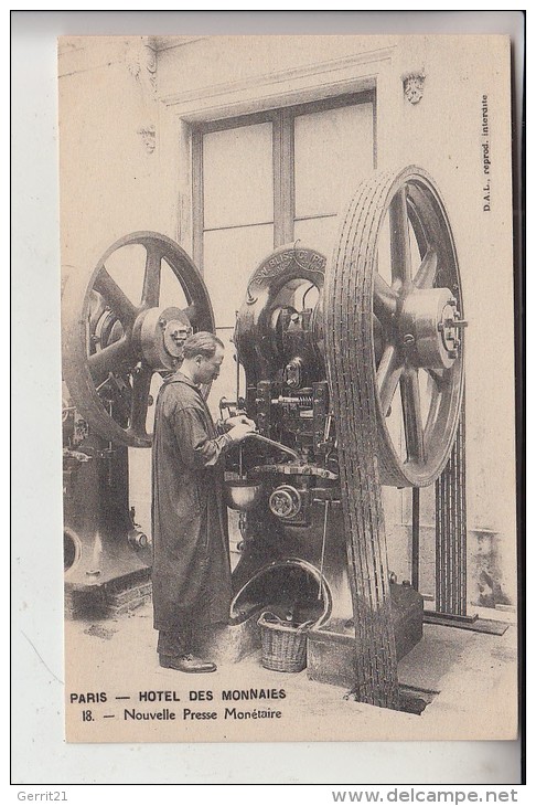 BANK - MÜNZEN / COINS - Paris - Hotel Des Monnaies, Nouvelle Presse Monetaire - Banken