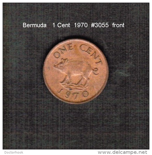 BERMUDA    1  CENT  1970  (KM # 15) - Bermuda