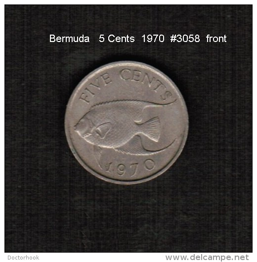 BERMUDA    5  CENTS  1970  (KM # 16) - Bermudas