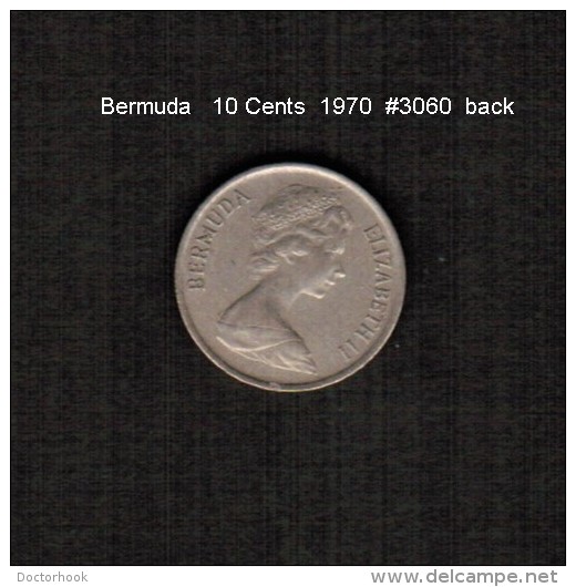 BERMUDA    10  CENTS  1970  (KM # 17) - Bermudas