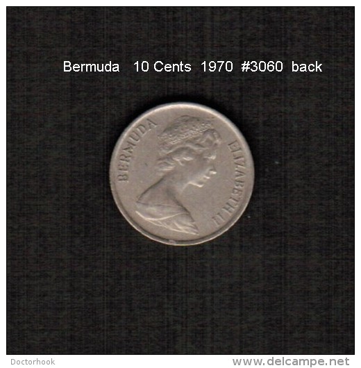 BERMUDA    10  CENTS  1970  (KM # 17) - Bermuda
