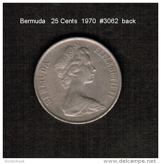 BERMUDA    25  CENTS  1970  (KM # 18) - Bermudas