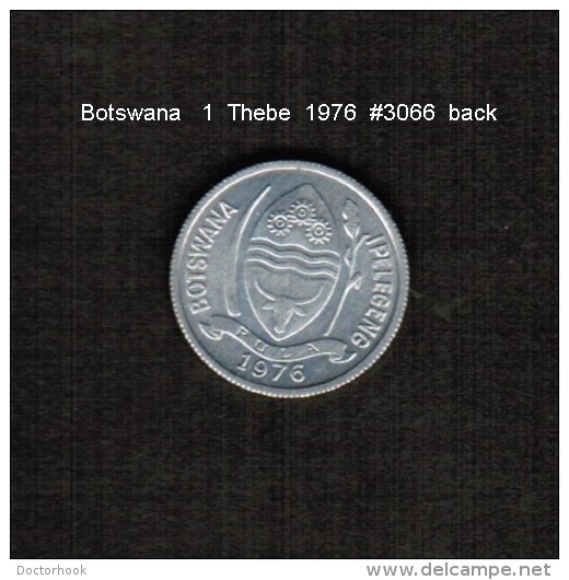 BOTSWANA    1  THEBE  1976  (KM # 3) - Botswana