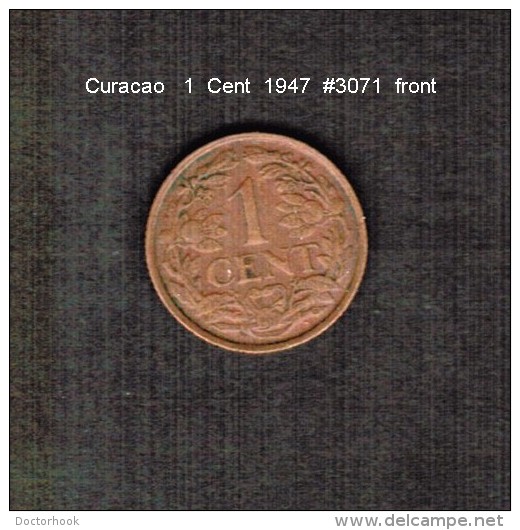 CURACAO    1  CENT  1947  (KM # 42) - Curacao