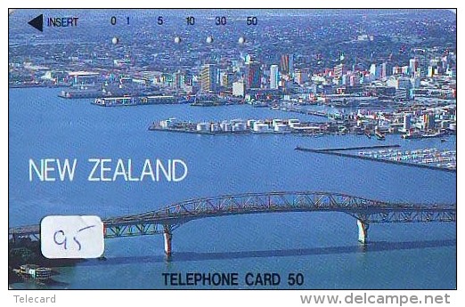 LA NOUVELLE ZÉLANDE Reliée * NEW ZEALAND Related (95)  Télécarte Japon Telefonkarte Phonecard Japan - Paisajes