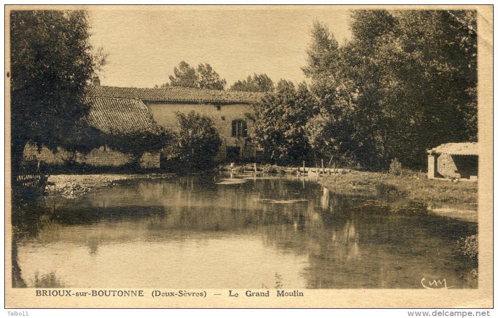 Brioux Sur Boutonne - Le Grand Moulin - Brioux Sur Boutonne