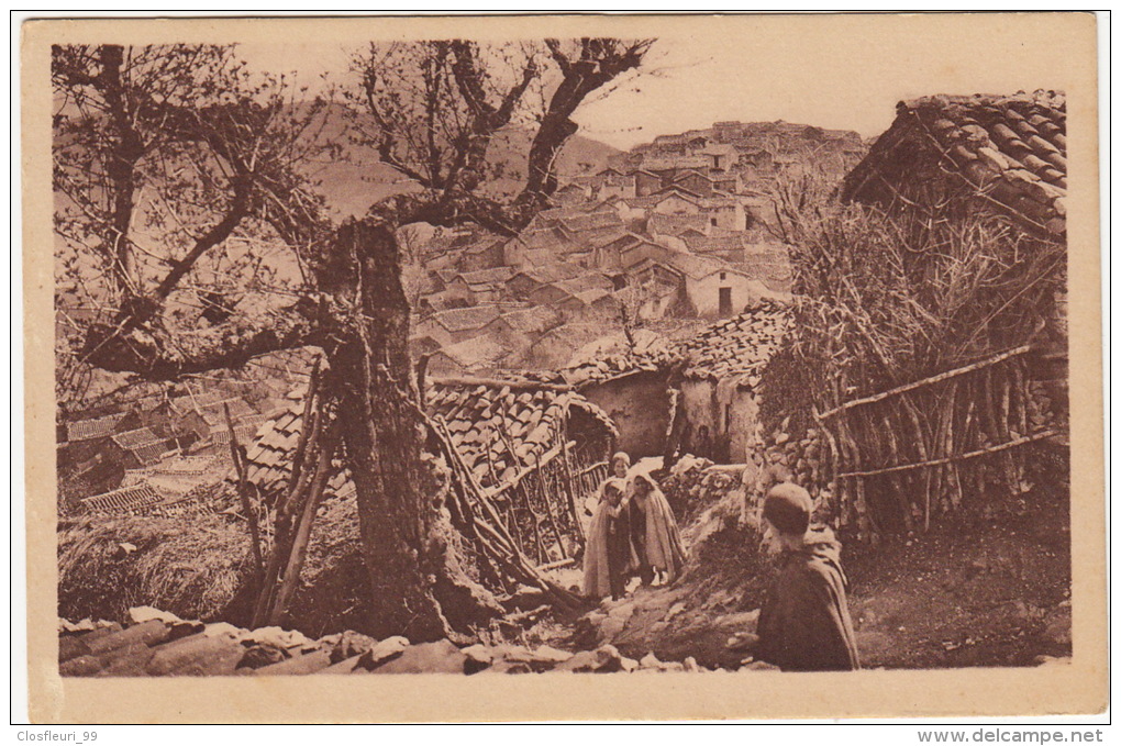 14 Anciennes Cartes Dont 11 Très Animées. Algérie (française) Profonde,  D´autrefois / 1935 Cf Les Lieux Dans Descriptif - Scenes