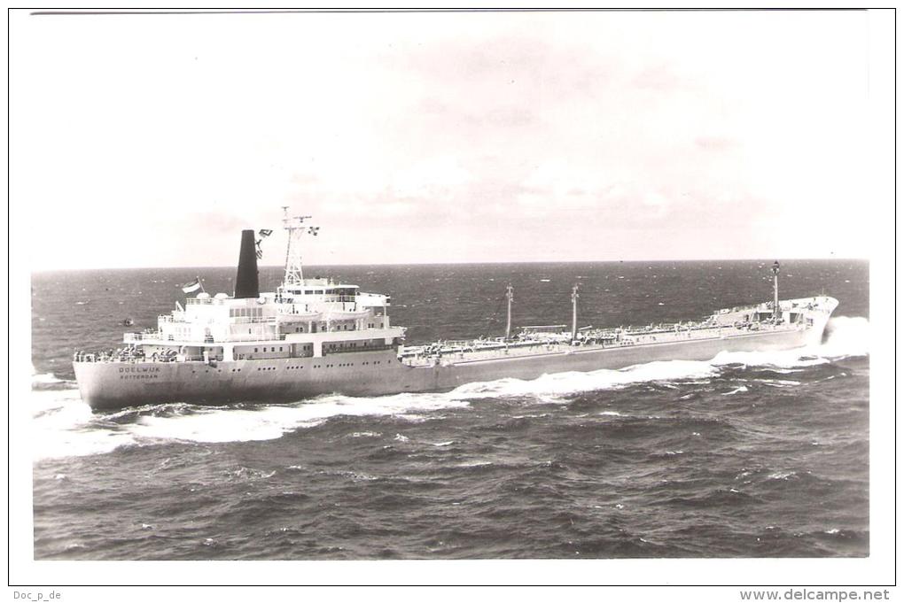 Niederlande - Koninklijke Rotterdamsche Lloyd  - SS  " DOELWIJK "  - Schiff - Ship - Tanker - Tankers