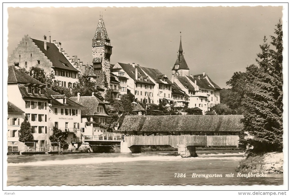 Bremgarten Mit Reussbrücke (Suter) Suisse Argovie - Bremgarten