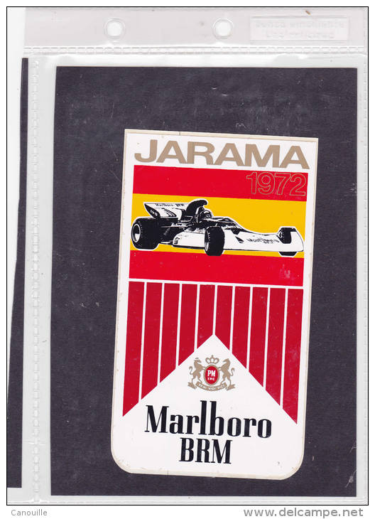 Marlboro Sticker  Jarama 1972 - Automovilismo - F1