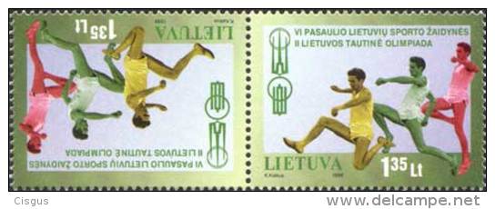 Lietuva Litauen 1998 MNH ** Mi. Nr. 669 Pair - Lituania