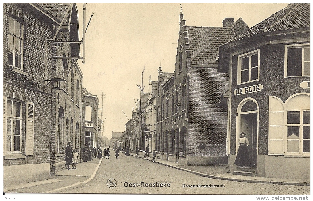 OOST-ROOSBEKE - Drogenbroodstraat - Duitse Feldpost 1915 - Soldatenbrief - Oostrozebeke