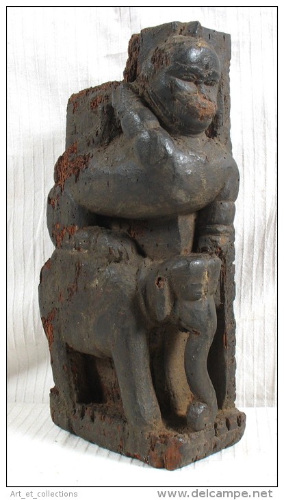 Très Ancien élément De Boiserie Indien - Arte Orientale