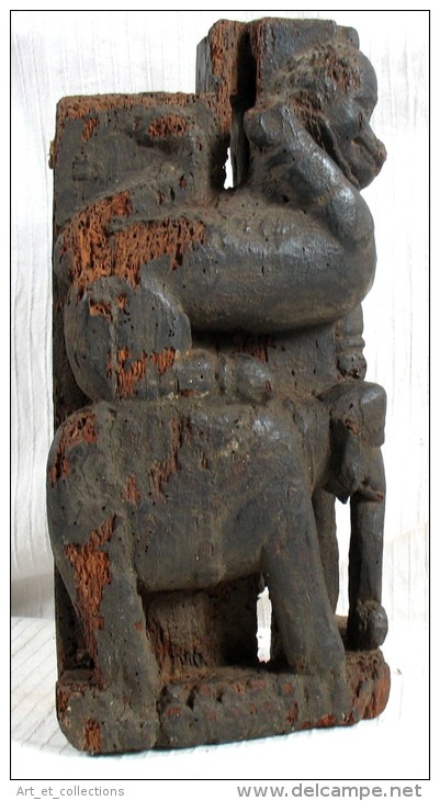 Très Ancien élément De Boiserie Indien - Arte Orientale