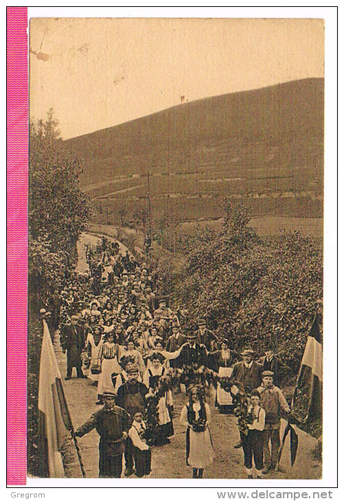 ALLEMAGNE Schluss Der Weinlese 1911 , Weingut Kommerzienrat Fritz Eckel DEIDESHEIM - Deidesheim