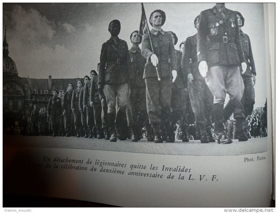 L' Illustration  1943  Les Enfants De La SNCF à ERMONT ; Les Légionnaires De La L V F ; Villequier - L'Illustration