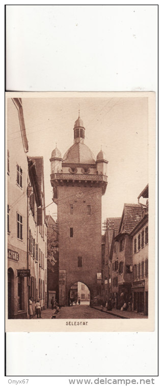 SELESTAT-SCHLETTSTADT (Bas-Rhin)  Fausse Porte - Pharmacie Du Cygne - VOIR 2 SCANS - - Selestat