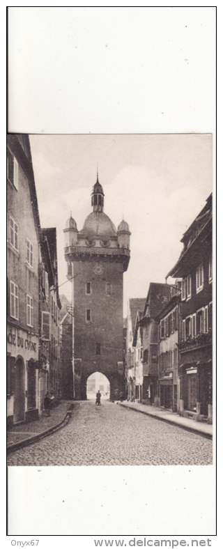 SELESTAT-SCHLETTSTADT (Bas-Rhin)  Fausse Porte - Pharmacie Du Cygne - Pupilles école Publique - VOIR 2 SCANS - - Selestat