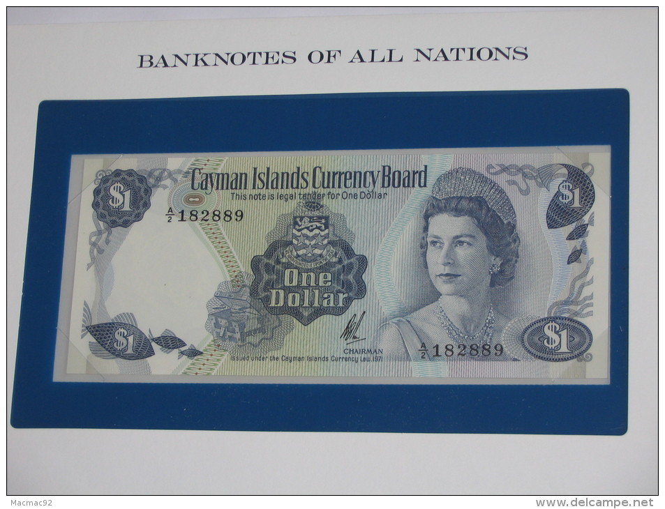 1 One Dollar - ILES CAYMAN - Cayman Islands Currency Board  - Billet Neuf  - UNC - !!!   **** EN  ACHAT IMMEDIAT  **** - Islas Caimán