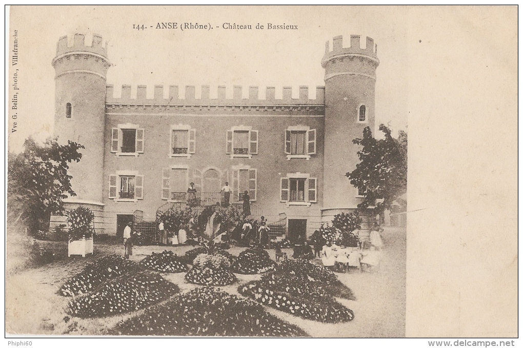 ANSE  - 69 -  Château De Bassieux - Anse