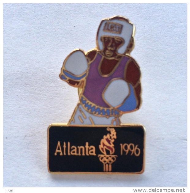 Badge Pin ZN000288 - Boxing USA Olympic Atlanta 1996 - Boxing