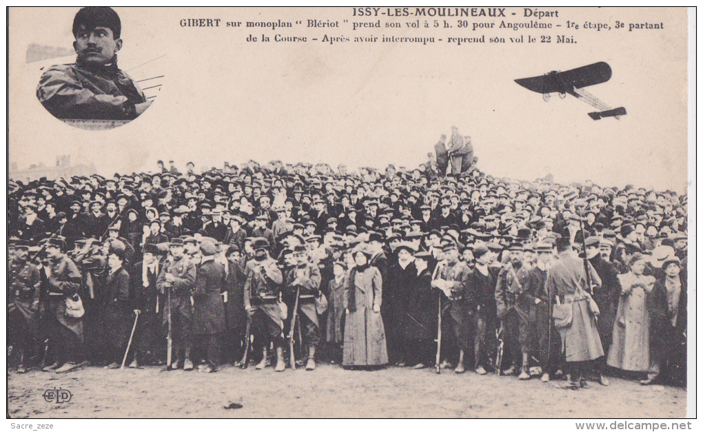 AVIATION-neuve-PARIS-MADR ID-mai 1911-Issy Les Moulineaux-départ De GIBERT - Demonstraties