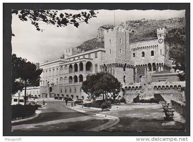 DF / MONACO / LE PALAIS PRINCIER ET LE MONUMENT DU REGNE DE SAS LE PRINCE ALBERT 1er - Prince's Palace