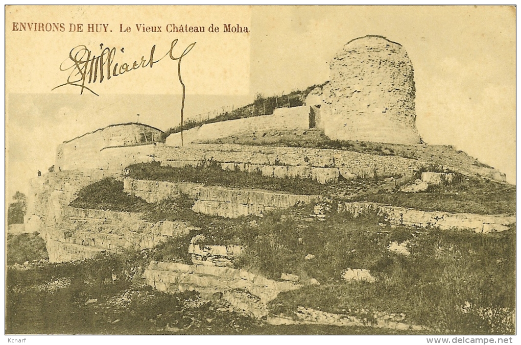 CP De MOHA " Environs De HUY , Le Vieux Château De MOHA " . - Wanze