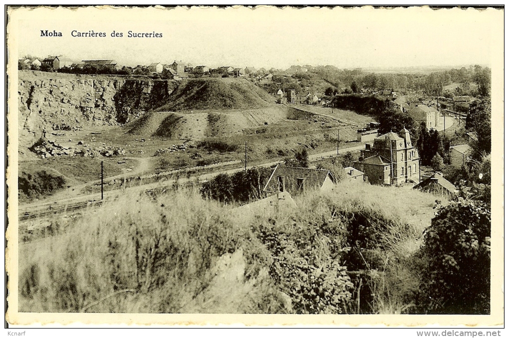 CP De MOHA " Carrières Des Sucreries " Version Brillante . - Wanze