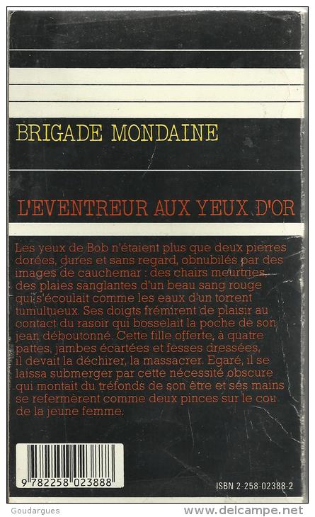 L'éventreur Aux Yeux D'or Par Michel Brice N°: 88 - Année : 1988 - Brigade Mondaine