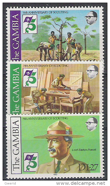 Gambie N° 438/40  YVERT NEUF ** - Gambia (1965-...)