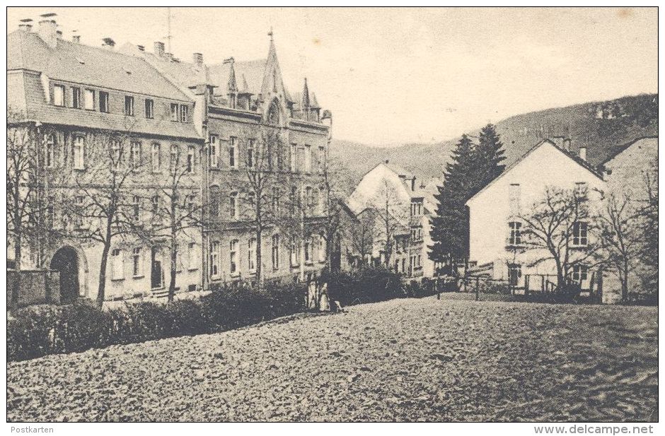 ALTE POSTKARTE PRÜM TIERGARTENSTRASSE MIT ST. JOSEPHS KLOSTER Couvent Cpa Postcard AK Ansichtskarte - Prüm