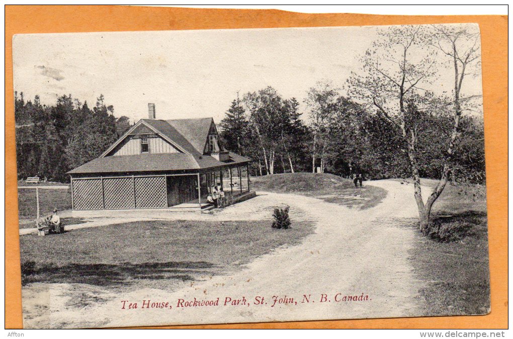 The House Rockwood Park St John NB 1906 Postcard - St. John