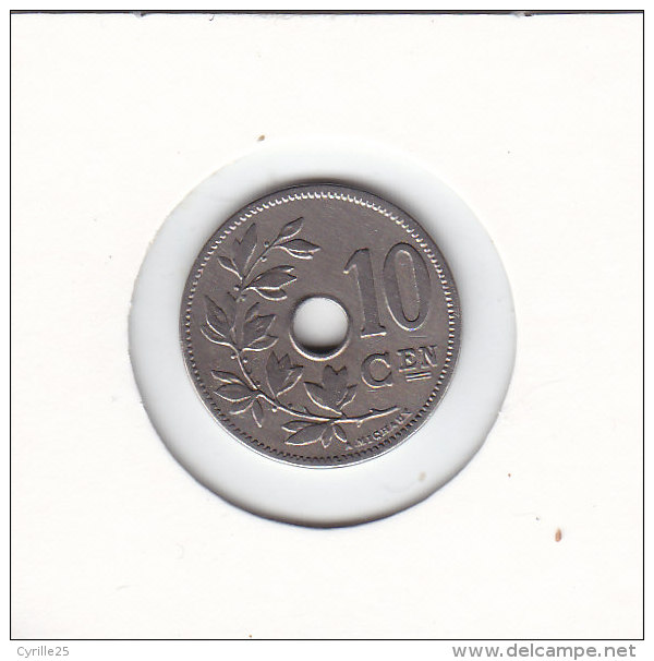 10 CENTIMES Cupro Nickel Léopold II 1905 FL Qualité+++++++++++++++++ - 10 Cent