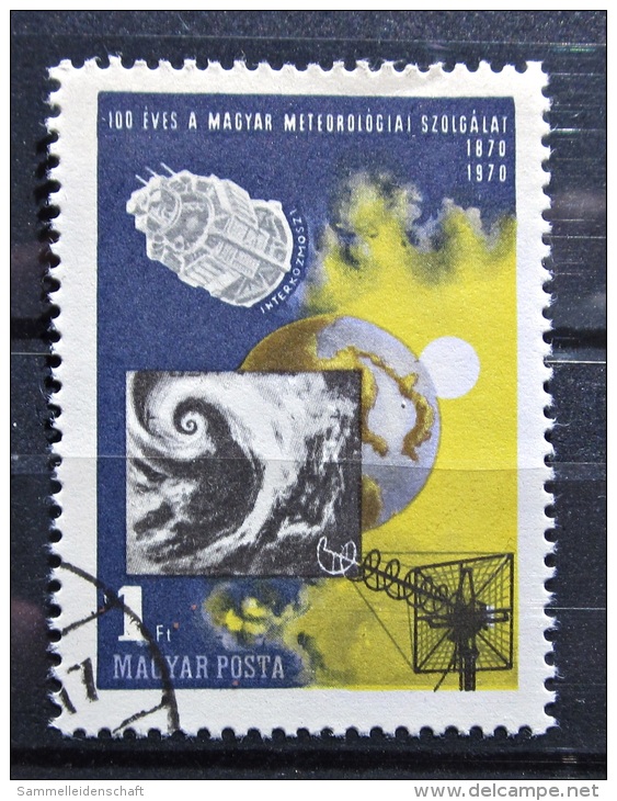 Briefmarke Ungarn Magyar Wetterdienst 1970 - Europe