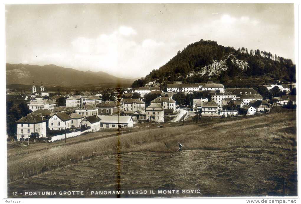 POSTUMIA-POSTOJNA. Panorama. Non Vg. Anni '40. - Slovenia