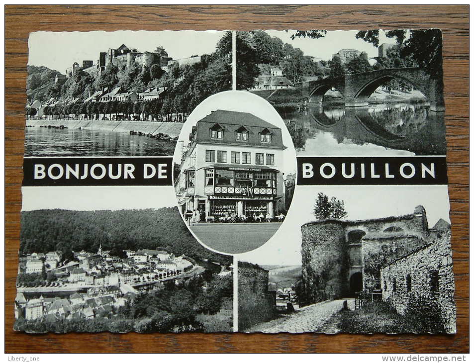 Bonjour De Bouillon ( Patisserie Georges ) Anno 1951 / 61 (?) ( Zie/voir Foto Voor Details ) !! - Bouillon