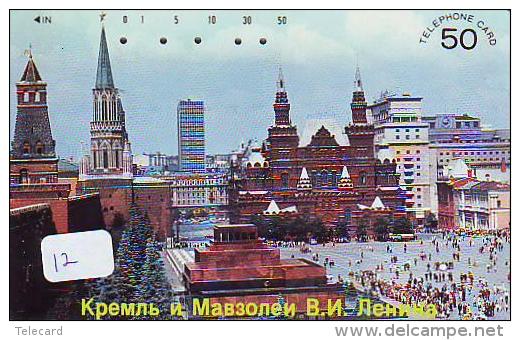 Télécarte Japon * LA RUSSIE Reliée * RUSSIA Related (12)  RUSSE * Telefonkarte Phonecard Japan - Paysages