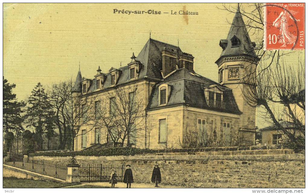 CPA (60)   PRECY SUR OISE  Le Chateau - Précy-sur-Oise