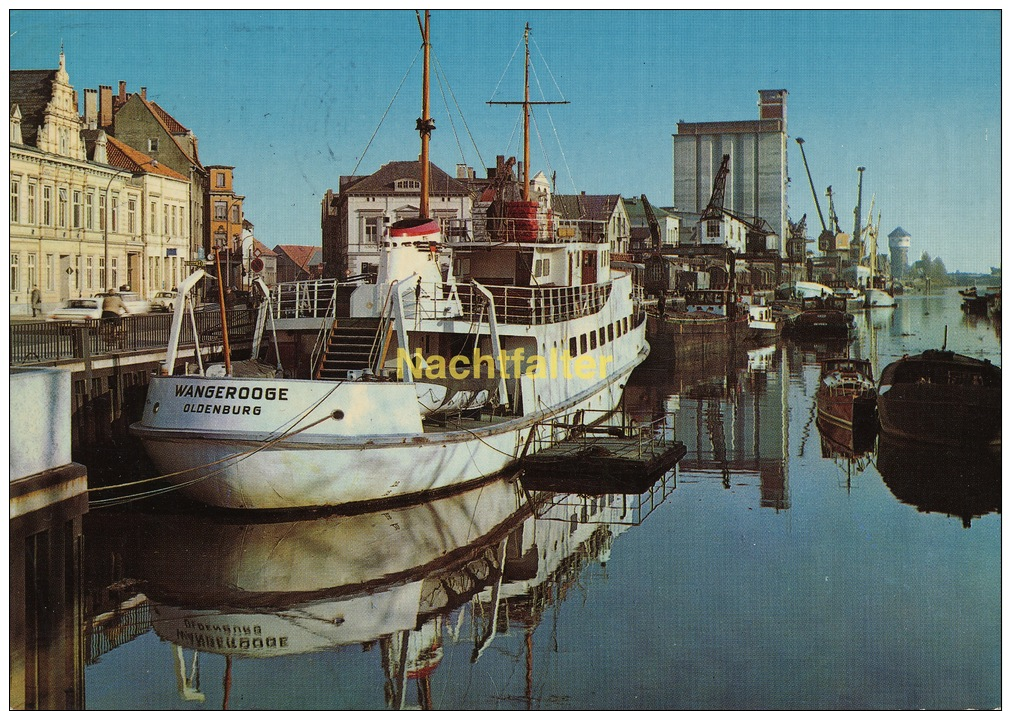 AK - Schiffe - Wangerooge Im Hafen Oldenburg - Dampfer