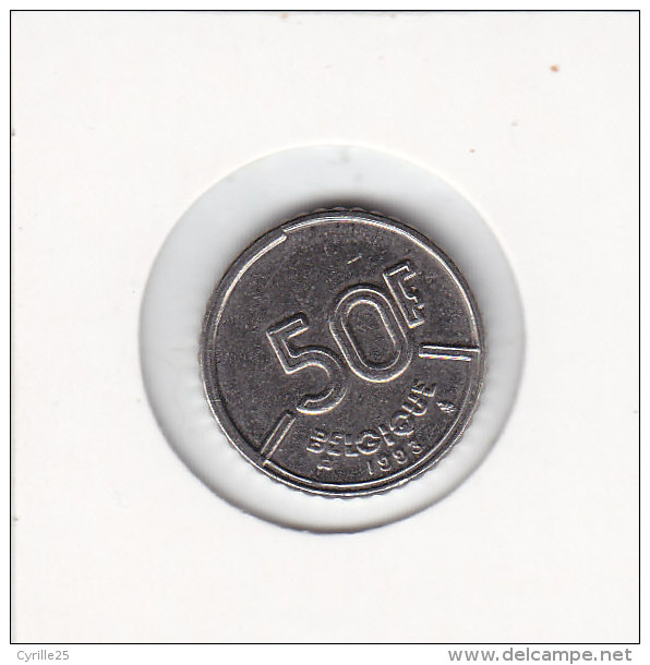 50 FRANCS Baudouin I 1993 FR - 50 Francs