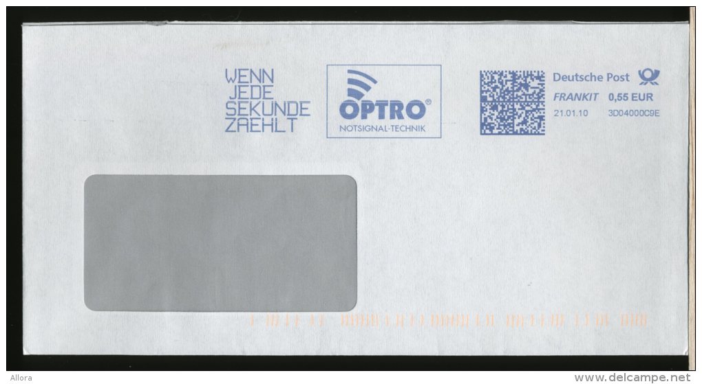 GERMANY  -  EMA  -  OPTRO  -   DEUTSCHE ZÄHLERGESELLSCHAFT - Franking Machines (EMA)