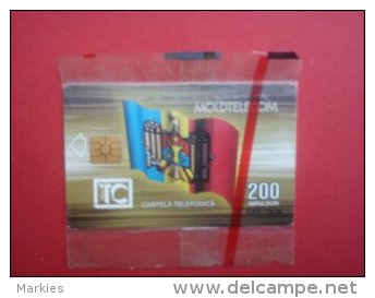 Phonecard Moldavie 200 Impulsuri (Mint,Neuve) With Blister Only 5000 Made Rare - Moldova