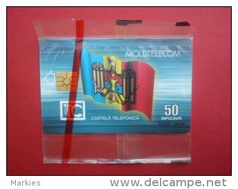 Phonecard Moldavie 20 Impulsuri (Mint,Neuve) With Blister Only 10.000 Made Rare - Moldova
