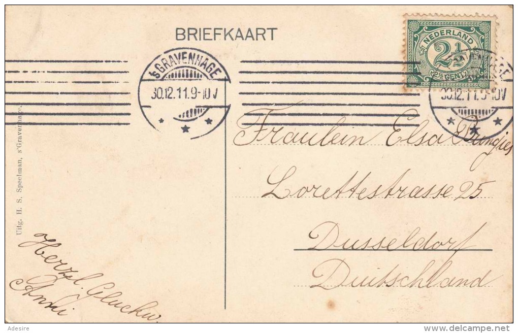 Litho, S`GRAVENHAGE, Plein 1813, Sehr Schöne Karte Gelaufen 1911 - Sonstige & Ohne Zuordnung