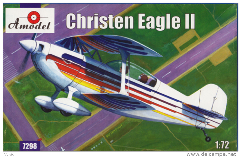 - AMODEL  - Maquette CHRISTEN EAGLE II  - 1/72°- Réf 7298 - - Vliegtuigen