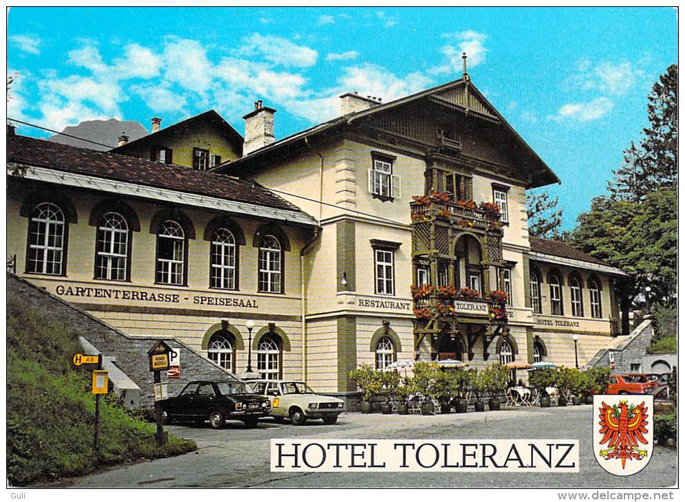 Autriche > Tyrol > Jenbach TOLERANZ Hotel Cafe Restaurant  (fam:Prantl) * PRIX FIXE - Jenbach